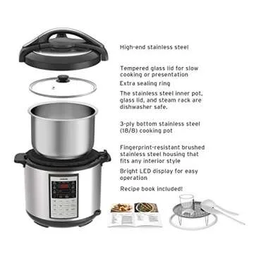 COSORI 8-in-1 Multifunctional Programmable Pressure Cooker, 8 Quart