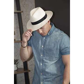 Stylish Pineapple & Star Sun Fedora Hat for Everyone