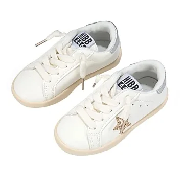 XinYiQu Kids Sparkle Star Sneakers - Stylish Comfort