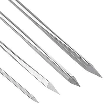 Shappy Leather Stitching Needle Set - 4 Sizes for Crafting