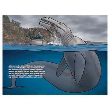 2025 Bigfoot Calendar - 13 Month Wall Calendar 11" X 19" Opened - Fun Gift for Fans of Sasquatch, Cryptids, and the Unknown (Cryptids)