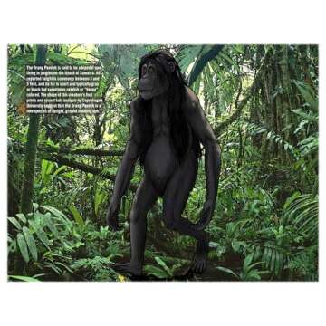 2025 Bigfoot Calendar - 13 Month Wall Calendar 11" X 19" Opened - Fun Gift for Fans of Sasquatch, Cryptids, and the Unknown (Cryptids)