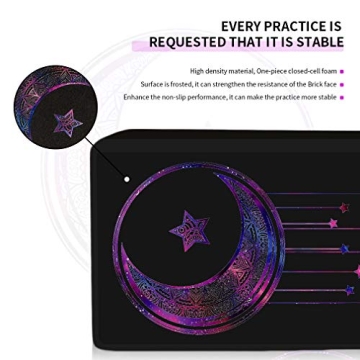 AMEBAY Yoga Blocks 2 Pack with Strap for All Levels