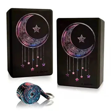 AMEBAY Yoga Blocks 2 Pack with Strap for All Levels