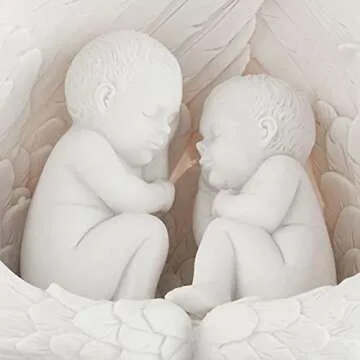 Design Toscano Precious Slumber Baby Angel Statues, White