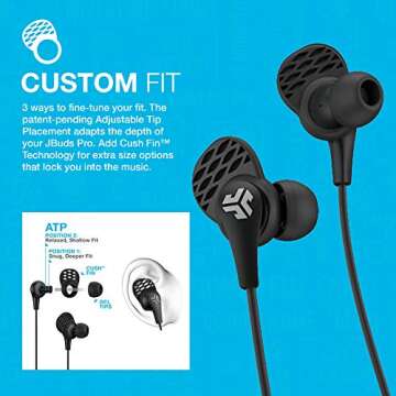 JLab JBuds Pro Bluetooth Earbuds - Premium Sound & Comfort