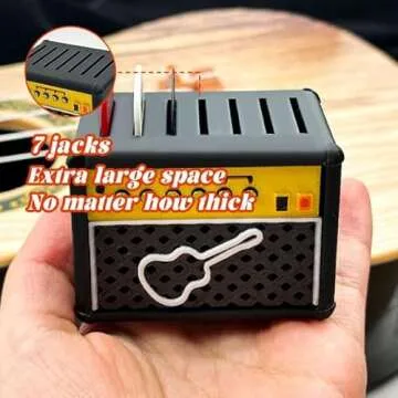 Guitar Picks Holder,Funny Gift for Guitar Players and Music Enthusiasts (Pick Holder B)