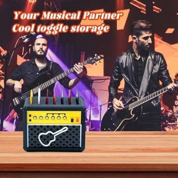 Guitar Picks Holder,Funny Gift for Guitar Players and Music Enthusiasts (Pick Holder B)