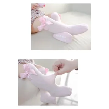 Buy QandSweet Baby Girl Knee-High Socks for Infants