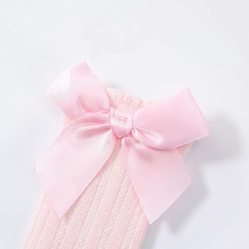 Buy QandSweet Baby Girl Knee-High Socks for Infants