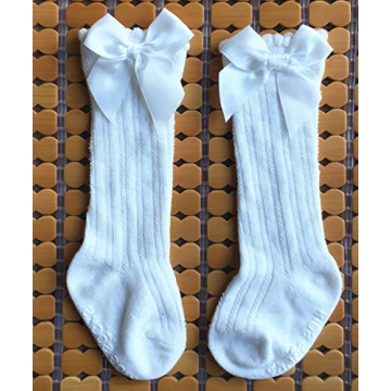Buy QandSweet Baby Girl Knee-High Socks for Infants