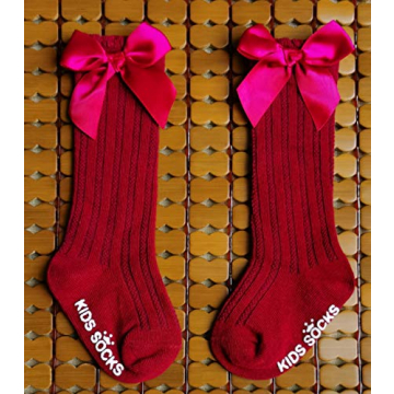 Buy QandSweet Baby Girl Knee-High Socks for Infants