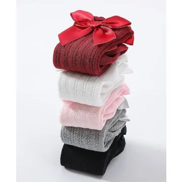 Buy QandSweet Baby Girl Knee-High Socks for Infants