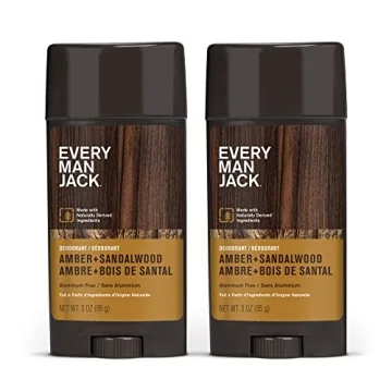 Every Man Jack Amber Sandalwood Deodorant for Men