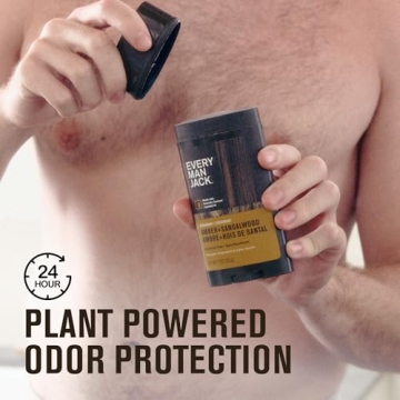 Every Man Jack Amber Sandalwood Deodorant for Men