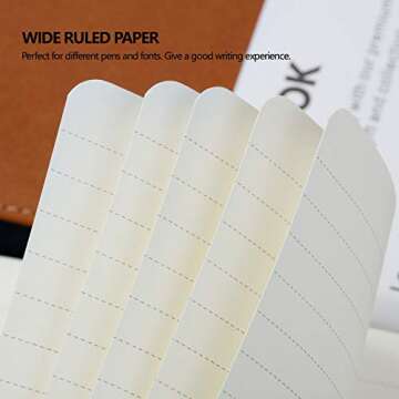 Thick Classic Notebook with Pen Loop for Writing