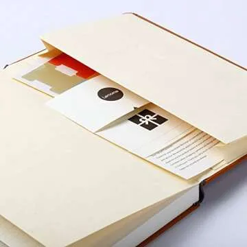 Thick Classic Notebook with Pen Loop for Writing