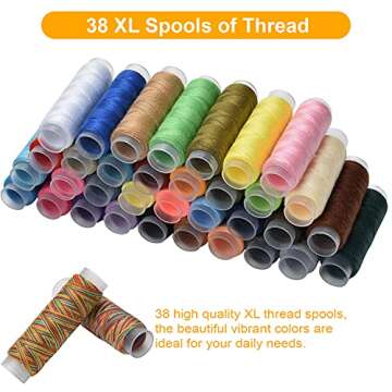 Sewing Kit with 126 Premium Supplies for Beginners