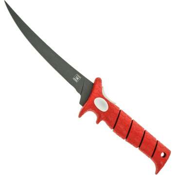 9 Inch Tapered Fillet Knife with Non-Slip Grip