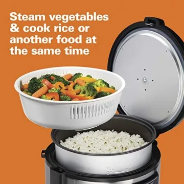 Hamilton Beach Digital Rice Slow Cooker 20 Cups 14 Settings