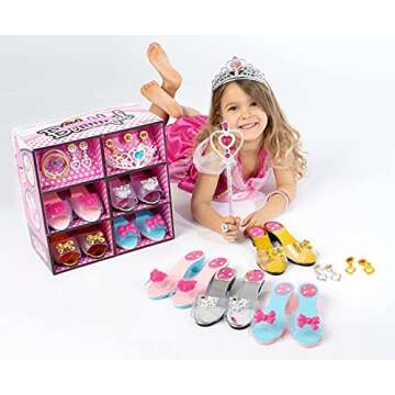 fash n kolor Princess Dress Up Pretend Play Accessories Set