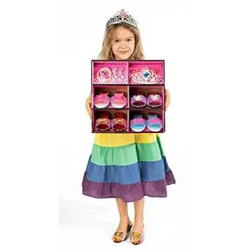 fash n kolor Princess Dress Up Pretend Play Accessories Set
