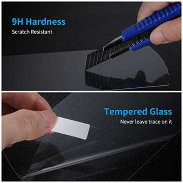 Moonlinks Tempered Glass Protector for Honda Accord 8-Inch