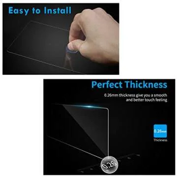 Moonlinks Tempered Glass Protector for Honda Accord 8-Inch