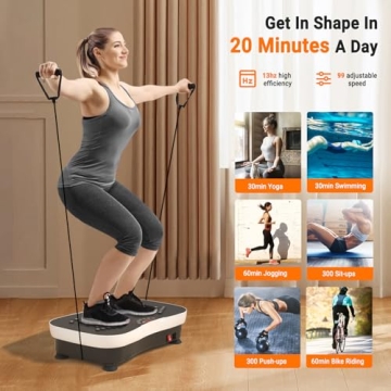 TODO Vibration Plate for Weight Loss and Pain Relief | 99 Speed Levels