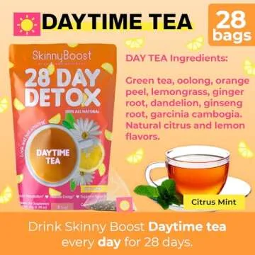 Skinny Boost Detox Tea Kit for Natural Cleansing