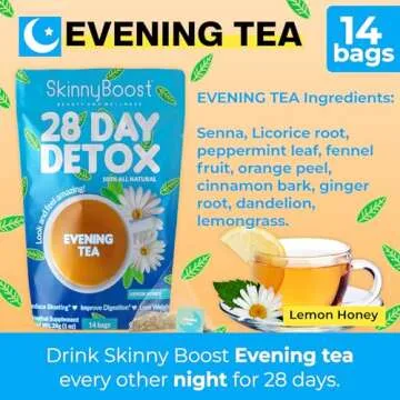Skinny Boost Detox Tea Kit for Natural Cleansing
