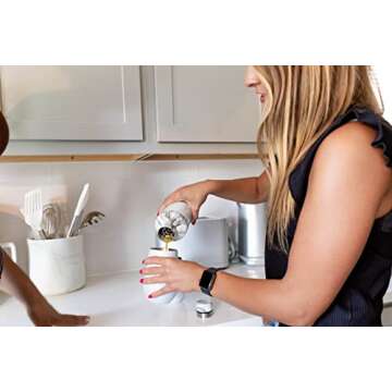 Simple Modern Cocktail Martini Shaker with Jigger Lid Gift Set | Vacuum Insulated Boston Mixer Stainless Steel | Compatible with Classic Tumbler Collection | Caribbean