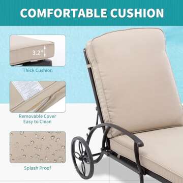 Quality Chaise Lounge Chairs for Poolside Relaxation