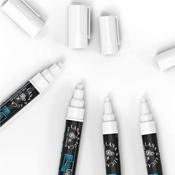 Liquid Chalk Marker Pen Pack - Versatile & Bright Writing