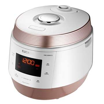 5QT Cuckoo Electric Pressure Cooker: 8-in-1 Versatile Kitchen Solution