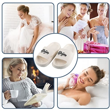 MGupzao Comfortable Bride Slippers for Wedding Day
