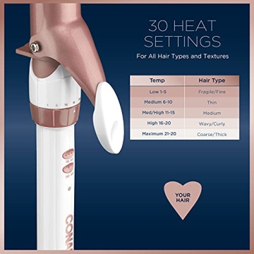 Conair 1 1/4-Inch Curling Iron for Loose Waves and Curls