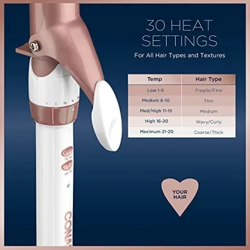 Conair 1 1/4-Inch Curling Iron for Loose Waves and Curls