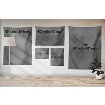 Ambesonne King Size Cartoon Tapestry - Magic Castle Design