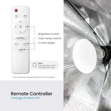 LimoStudio 20 x 28 in Soft Box LED Lighting Kit,Light Reflector with 85W LED Bulb Remote Controller Color Temparture Brightness, Photography Studio, AGG2767