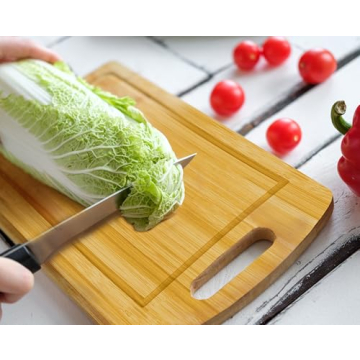Eco-Friendly Bamboo Cutting Board Set - Durable & Stylish