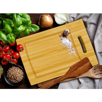 Eco-Friendly Bamboo Cutting Board Set - Durable & Stylish