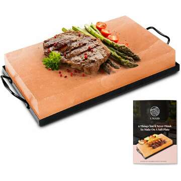 Himalayan Salt Block Cooking Plate - 12x8x1.5
