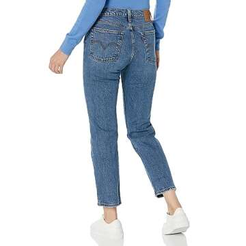 Levi's Women's Premium Wedgie Straight Jeans, Unstoppable Wear, 23