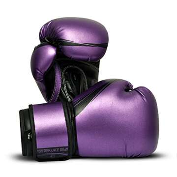 PFG Metallic Boxing Gloves - MMA Muay Thai Training & Fight