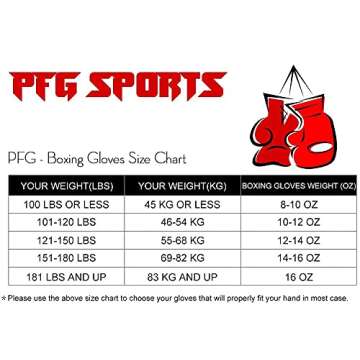 PFG Metallic Boxing Gloves - MMA Muay Thai Training & Fight