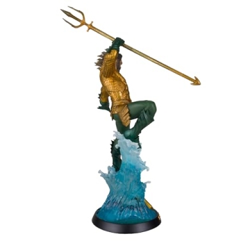 Stunning McFarlane Aquaman 12" Resin Statue for Collectors