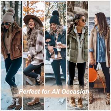 2 Pack Fleece Lined Leggings Women-High Waisted Winter Tummy Control Thermal Warm Yoga Pants for Hiking Workout(Small-Medium, A-2 Pack-Black,Black)