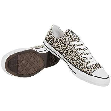 Converse Women's Cheetah Low Sneakers for Trendy Style
