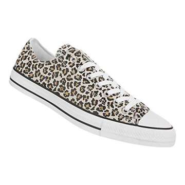 Converse Women's Cheetah Low Sneakers for Trendy Style
